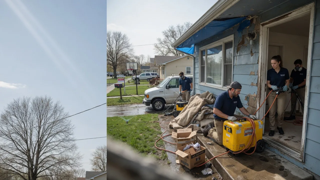Basement Flood Cleanup in Kirby, WY near me